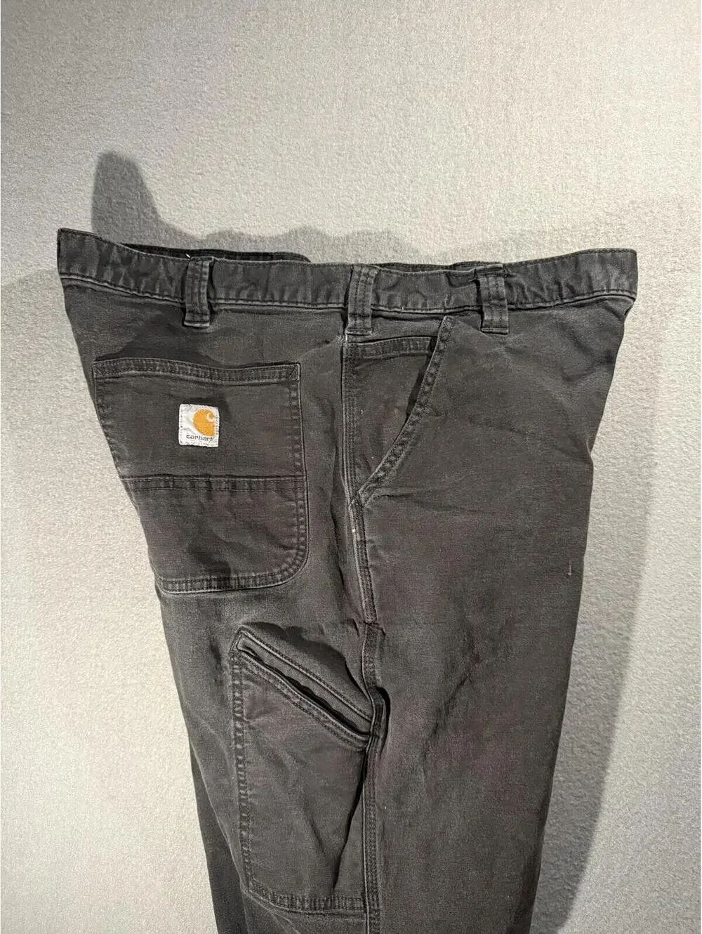 Carhartt Relaxed Fit Black Work Pants Size 36x34